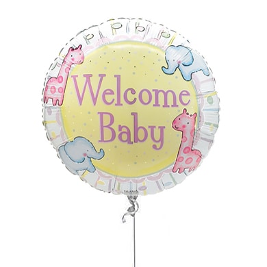 Matching Balloon (Welcome Baby)